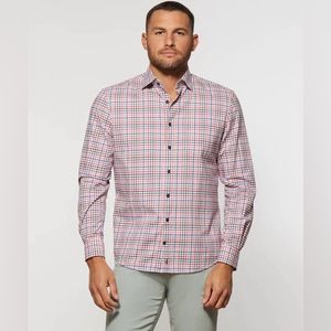 johnnie-O Todd Hangin' Out Button Up Shirt size Medium